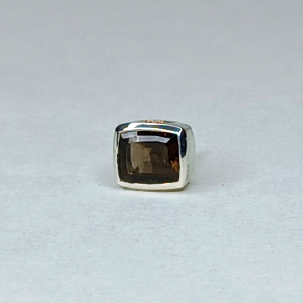 Lagos S/S 18K Glacier Now Smokey Quartz SINGLE Stud Earring